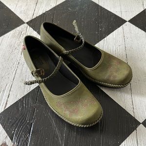 Ecco Mary Janes green Mary Janes Ecco shoes for women